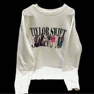 Taylor Swift Midnights Apparel Sweatshirt white 2XL